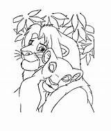 Coloring Pages Simba Nala Lion King Cartoon Disney Kids Drawings Popular Coloriage Coloringhome Princess Choose Board Comments sketch template