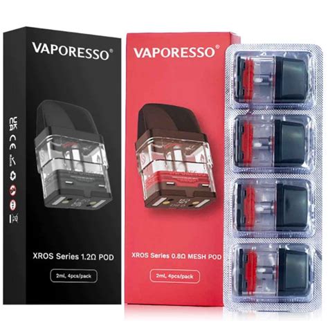 vaporesso xros replacement pods  pack