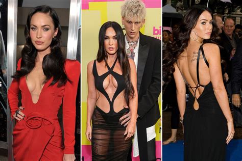 megan foxs sexiest red carpet dresses