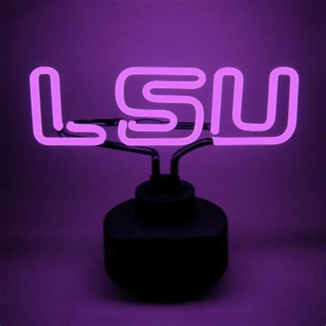 lsu neon sign tigers man cave gifts