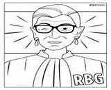 Coloring Printable Pages Wink Ginsburg Bader Rosie Riveter Ruth Do Power Girl Book sketch template