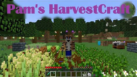pam s harvestcraft mod showcase minecraft 1 12 2 youtube