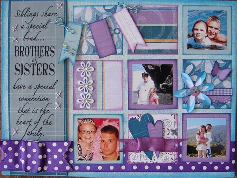 brother and sister quotes for scrapbooking quotesgram