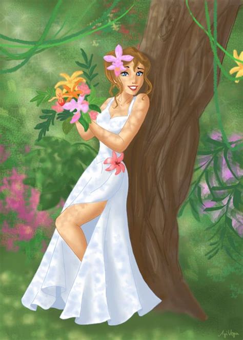 Tarzan Jane S Wedding Dress Disney Pinterest