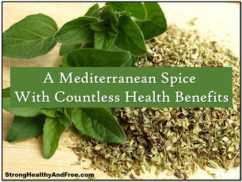 The Mediterranean Spice With The Countless Health Benefits