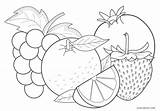 Printable Frutas Obst Colorir Ausmalbilder Cool2bkids Colouring Dibujar Bodegones Malvorlagen Books sketch template