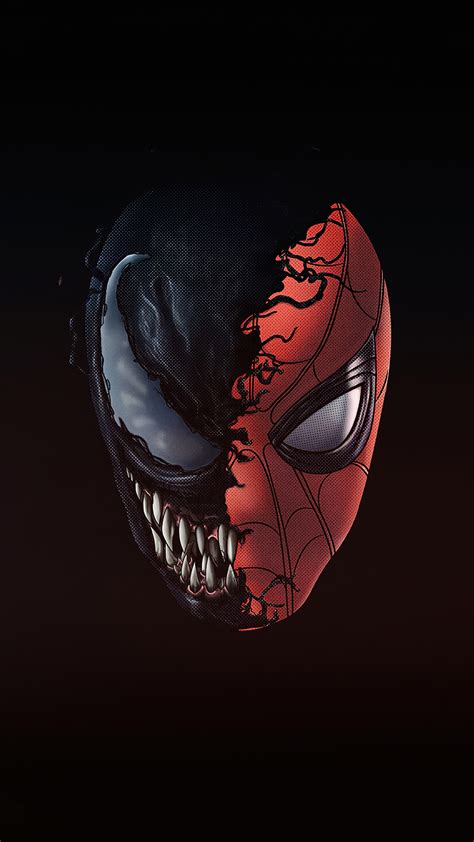 spiderman x venom mobile wallpaper hd mobile walls