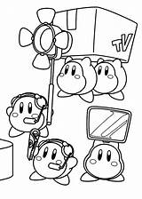 Waddle Kirby sketch template