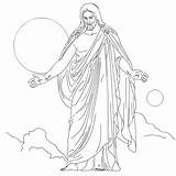 Coloring Pages Jesus Kids Read sketch template