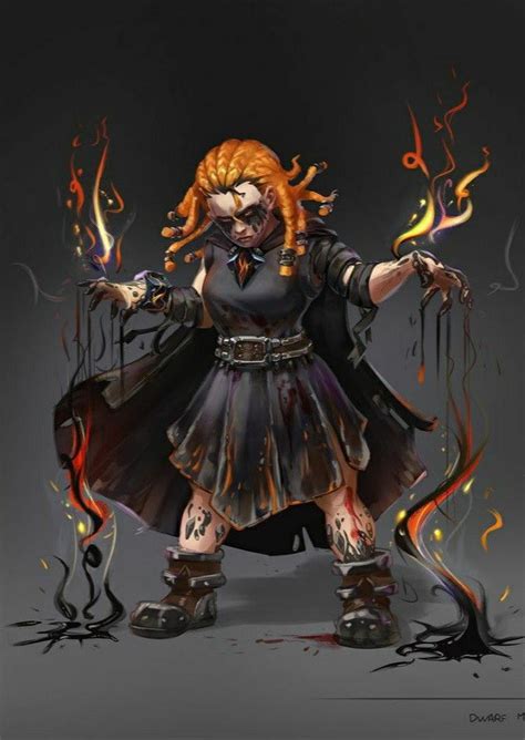 Pin By P Fle On Character Concepts Female Dwarf Character Portraits