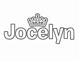 Jocelyn Nombres sketch template
