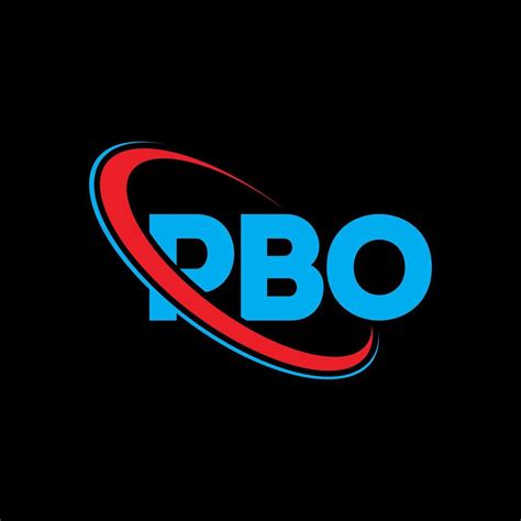 pbo logo pbo letter pbo letter logo design initials pbo logo linked