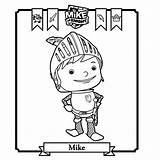 Mike Knight Coloring Pages Books Categories Similar sketch template
