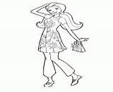 Totally Spies Coloring Pages Sam sketch template