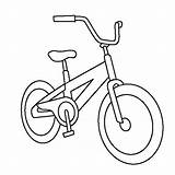 Bike sketch template