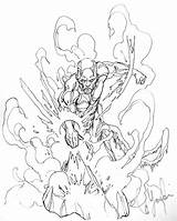 Iceman Coloring Superhero Choose Board Pages Marvel Comics sketch template