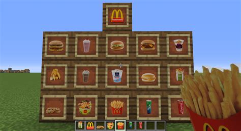 dreamefekans simply fast food mod minecraft mod