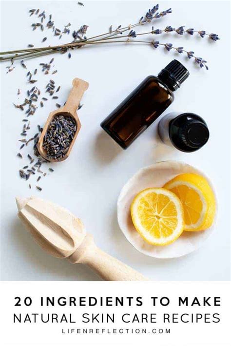 20 Essential Ingredients For Diy Natural Skincare