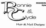 Clyde Bonnie Template Logo sketch template