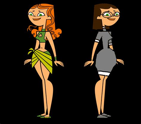 izzy and her opposite total drama island photo 19496407 fanpop