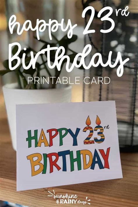 happy birthday coloring cards sunshine  rainy days