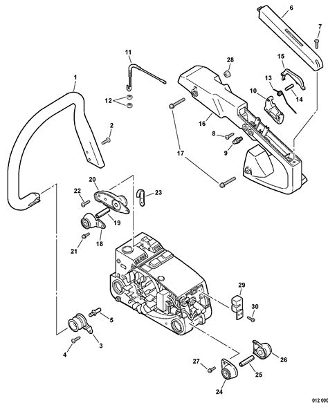 parts diagram  stihl  chainsaw   wiring diagram schematic
