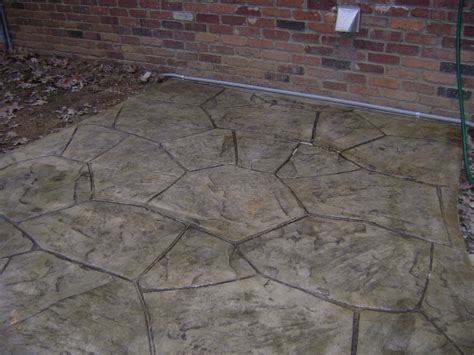 stamped  stained concrete patios  walkways lawn service nashvilletn