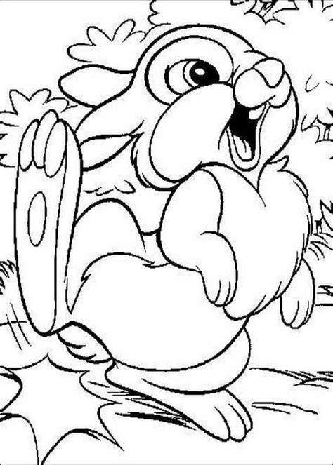 coloring page  rabbit creative hobby place