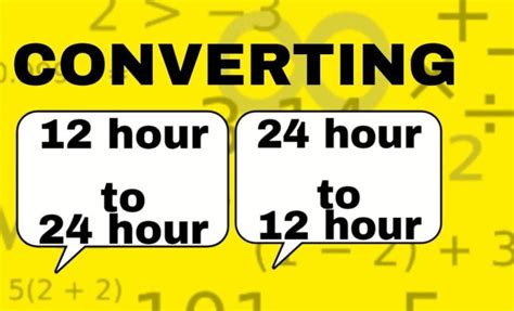 ways  convert   hour   hour time  tech edvocate