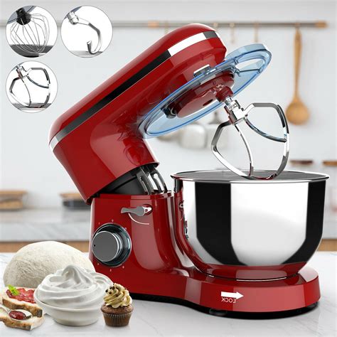 electric stand mixer  speed  qt tilt head