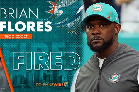 Honduran Brian Flores Fired As Head Coach Of Miami Dolphins