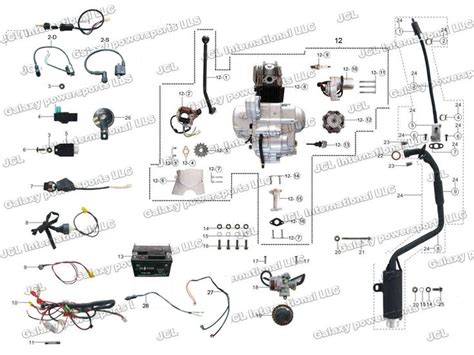 mini atv wiring diagram