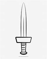 Pikpng Dagger sketch template