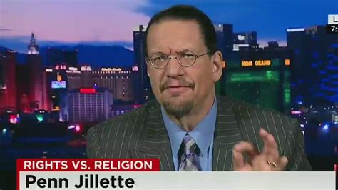 penn jillette no one s forcing you to have gay sex cnn video