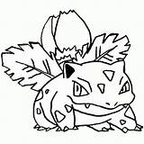 Colorear Bulbasaur Bulbizarre Planta Pokémon Bulbizar Kleurplaat sketch template