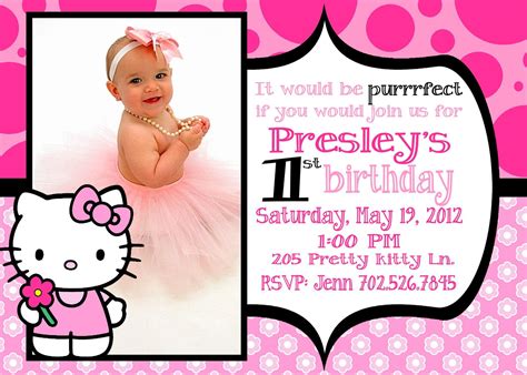 kitty st birthday invitations invitation design blog