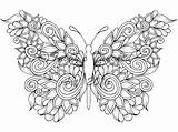 Coloring Butterfly Pages Pdf Adults Printable Adult Sheets Butterflies Mandala Detailed Print Intricate Color Drawing Book Colouring Bathroom Disney Getdrawings sketch template