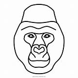 Gorila Gorilla Ultracoloringpages sketch template