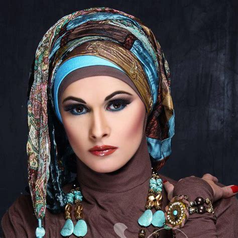 how to wear an arabic style hijab