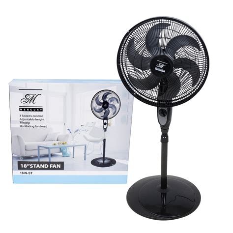 wholesale  speed electric stand fan  black mercury black