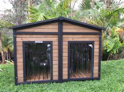 extra extra large outdoor dog kennel  double doors