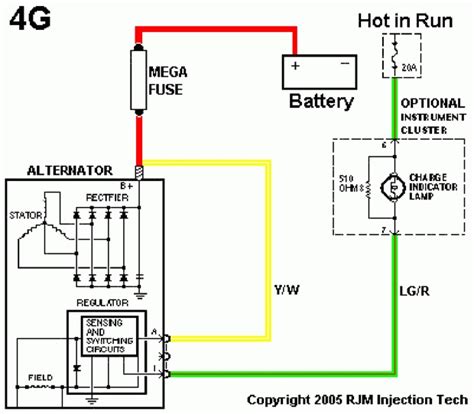 ford  alternator wiring diagram mobinspire