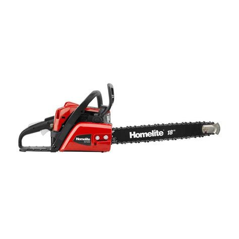homelite reconditioned   cc gas chainsaw carb compliant zr  home depot