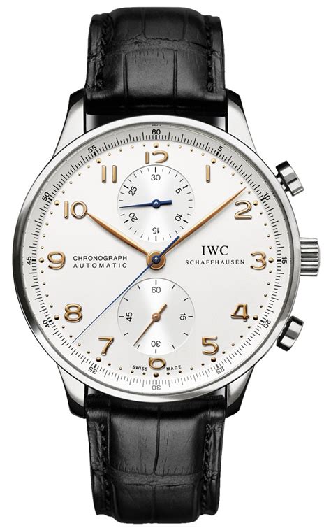 iwc portuguese  complete history time  watches