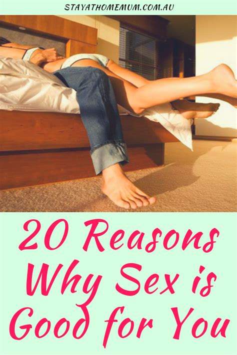 20 reasons why sex is good for you