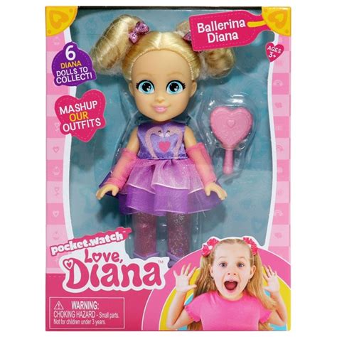 love diana 15cm ballerina diana doll smyths toys ireland