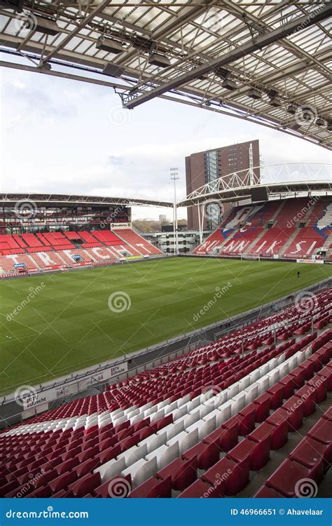 stadium  soccer club fc utrecht   netherlands editorial photo image  netherlands