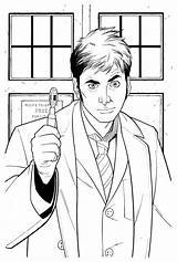 Coloring Doctor Who Pages Popular sketch template