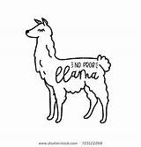 Drawing Llama Coloring Line Pages Cute Simple Head Vector Drawn Easy Draw Alpaca Printable Getcolorings Drawings Cool Hand Clipartmag Paintingvalley sketch template