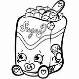 Shopkins Coloring Chocolate Pages Cheeky Getcolorings sketch template